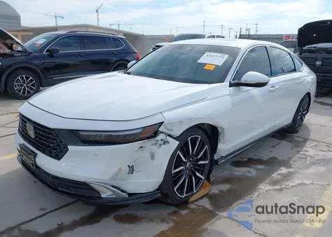 2024 Honda Accord Hybrid Touring from USA, damaged, VIN 1HGCY2F84RA067787